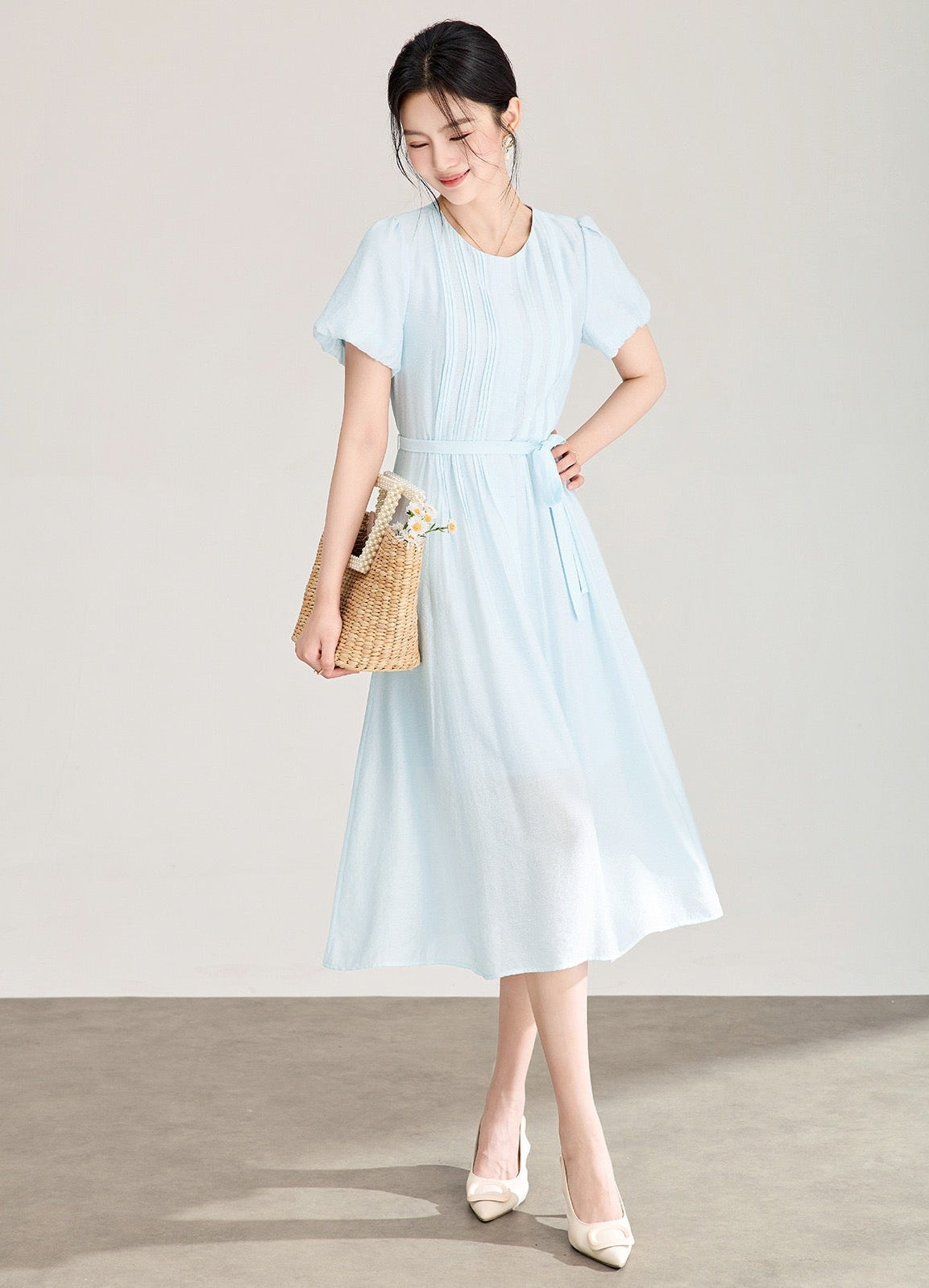 Isabelle Zarif Midi Elbise