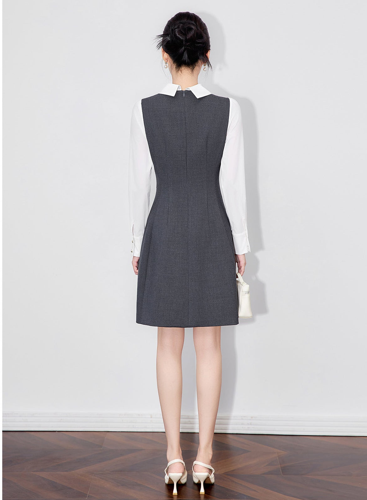 Sophia Şehir Stili İkili Görünümlü Elbise