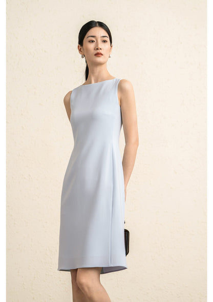 Selene Saten Midi Elbise