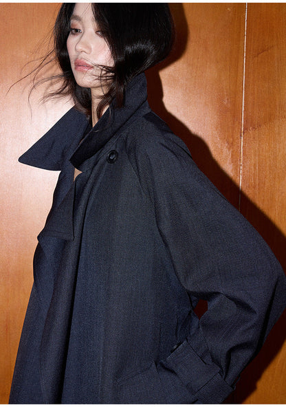 Oversize British Stil Trençkot