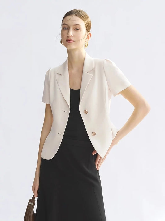 Ofis Şıklığı Slim Fit Kısa Ceket