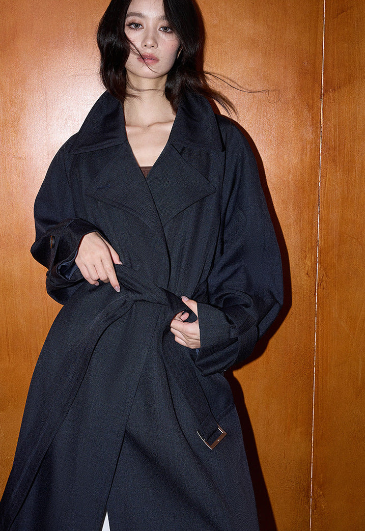 Oversize British Stil Trençkot