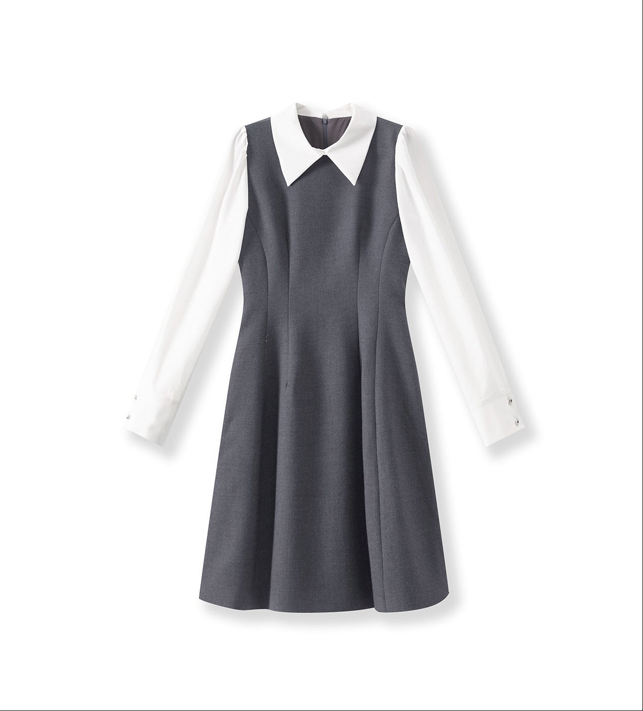 Sophia Şehir Stili İkili Görünümlü Elbise