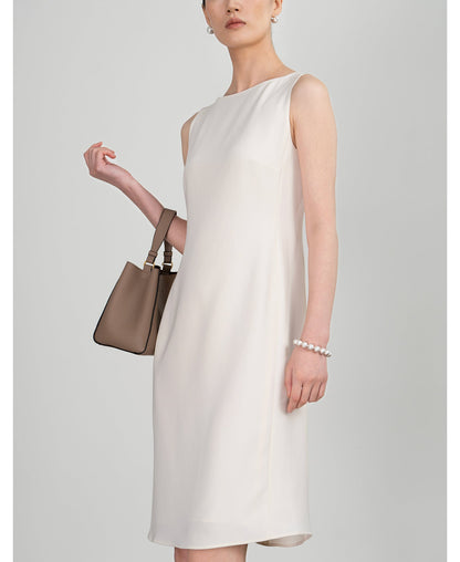 Selene Saten Midi Elbise