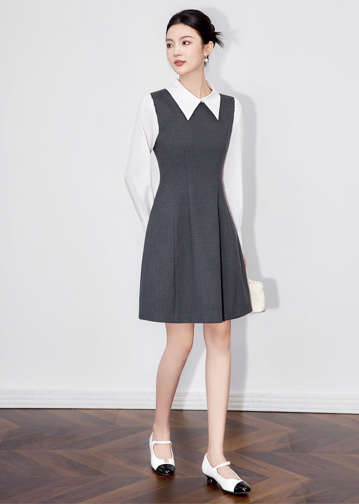 Sophia Şehir Stili İkili Görünümlü Elbise