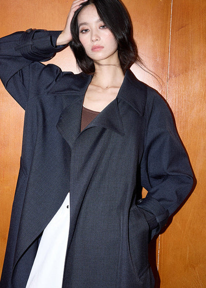 Oversize British Stil Trençkot