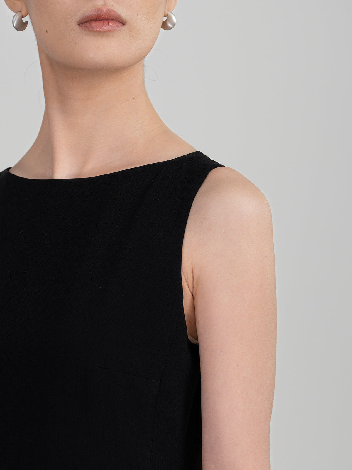 Selene Saten Midi Elbise