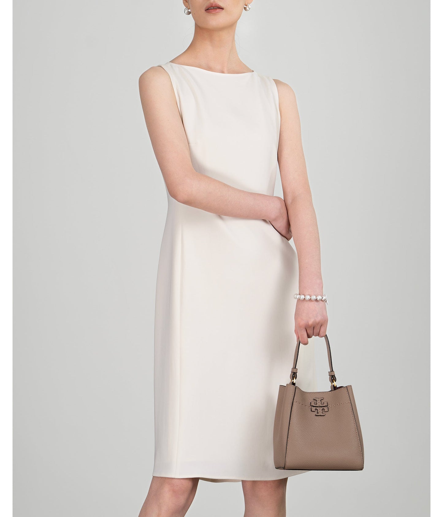 Selene Saten Midi Elbise