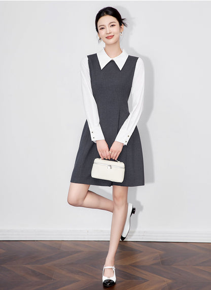 Sophia Şehir Stili İkili Görünümlü Elbise