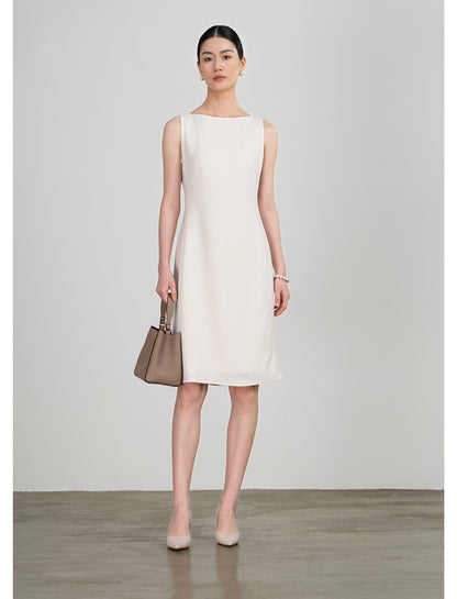 Selene Saten Midi Elbise