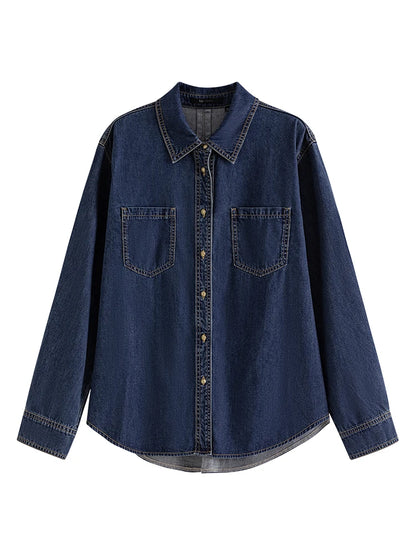 Yumuşak Denim Gömlek