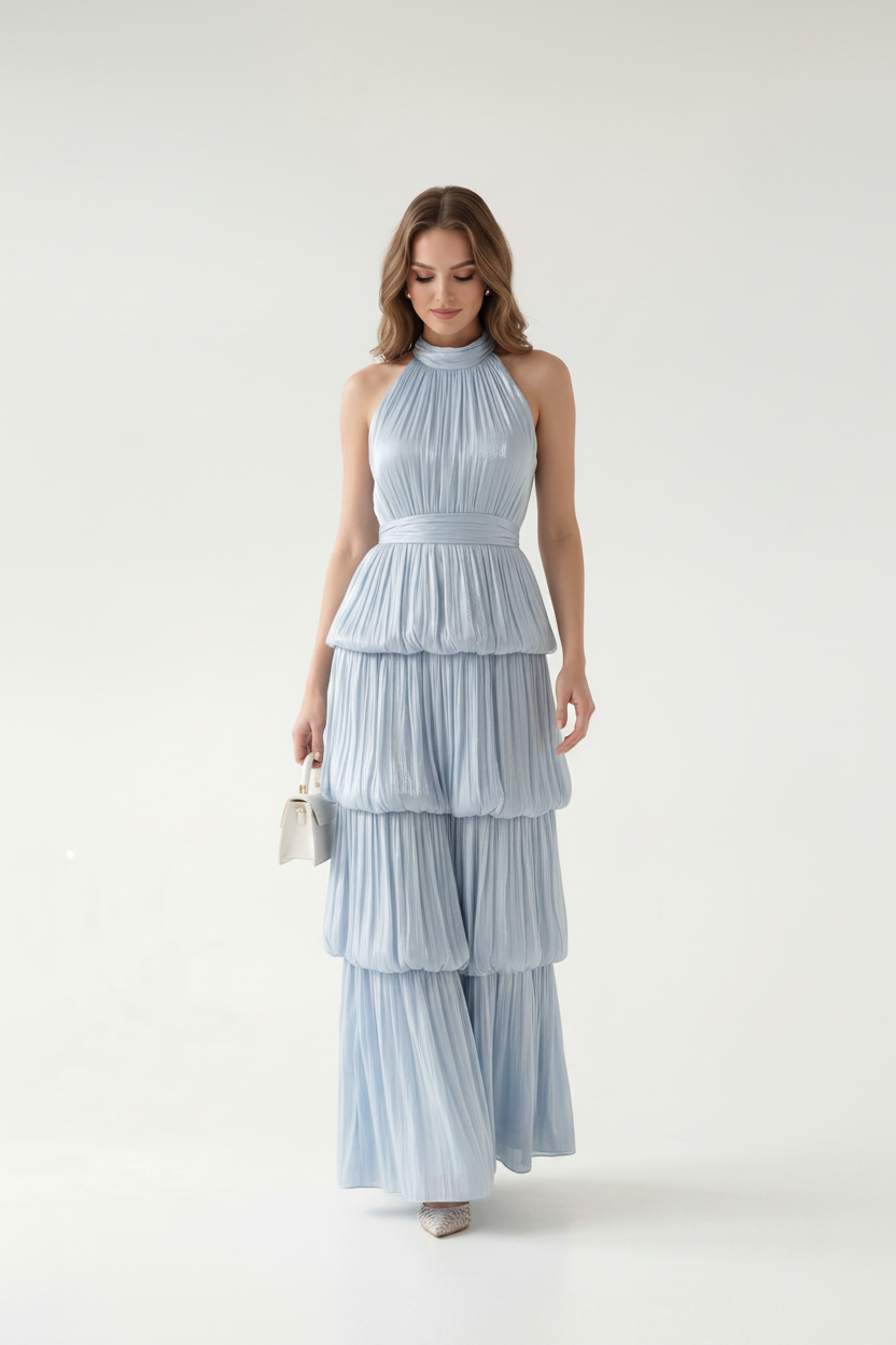 Celestine Halter Kat Kat Maxi Elbise