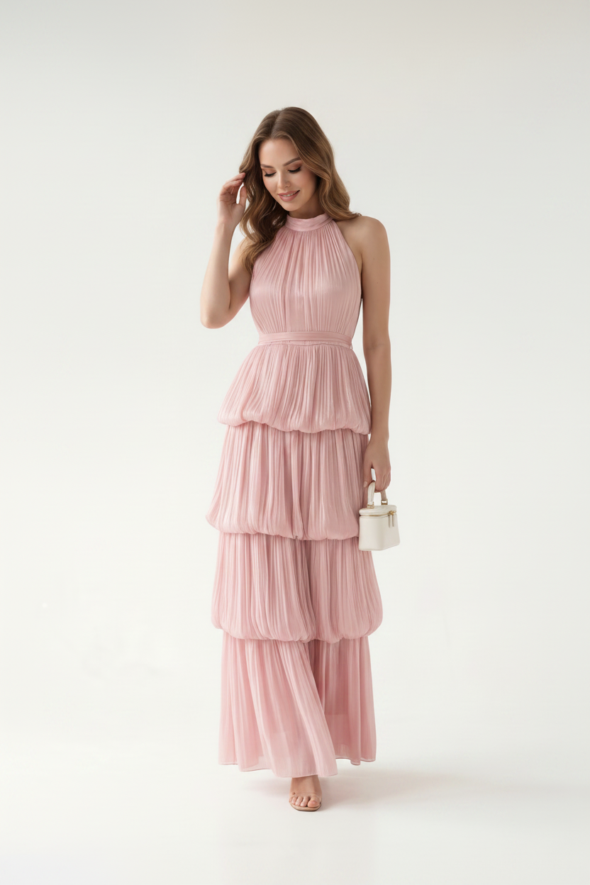 Celestine Halter Kat Kat Maxi Elbise
