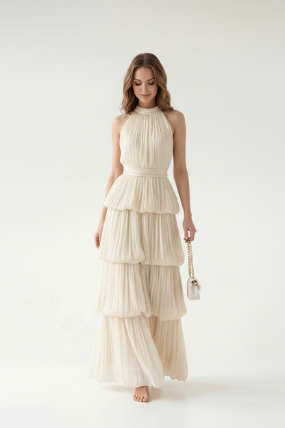 Celestine Halter Kat Kat Maxi Elbise