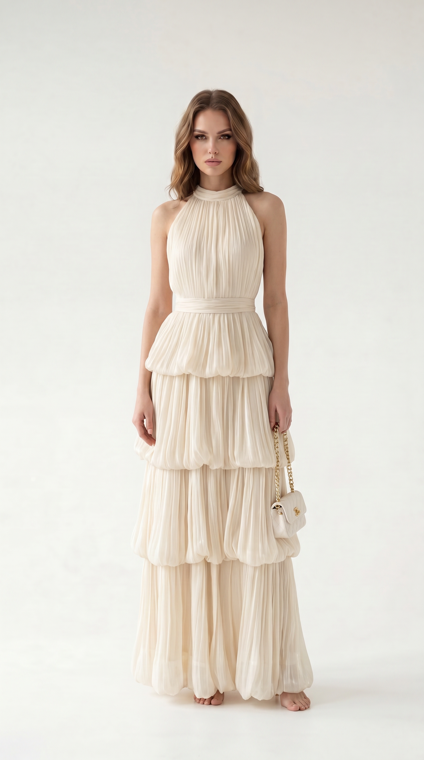 Celestine Halter Kat Kat Maxi Elbise